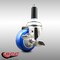 Service Caster 3 Inch 316SS Blue Polyurethane Swivel 1 Inch Expanding Stem Caster Brake SCC-SS316EX20S314-PPUB-BLUE-TLB-1 - alternate 4